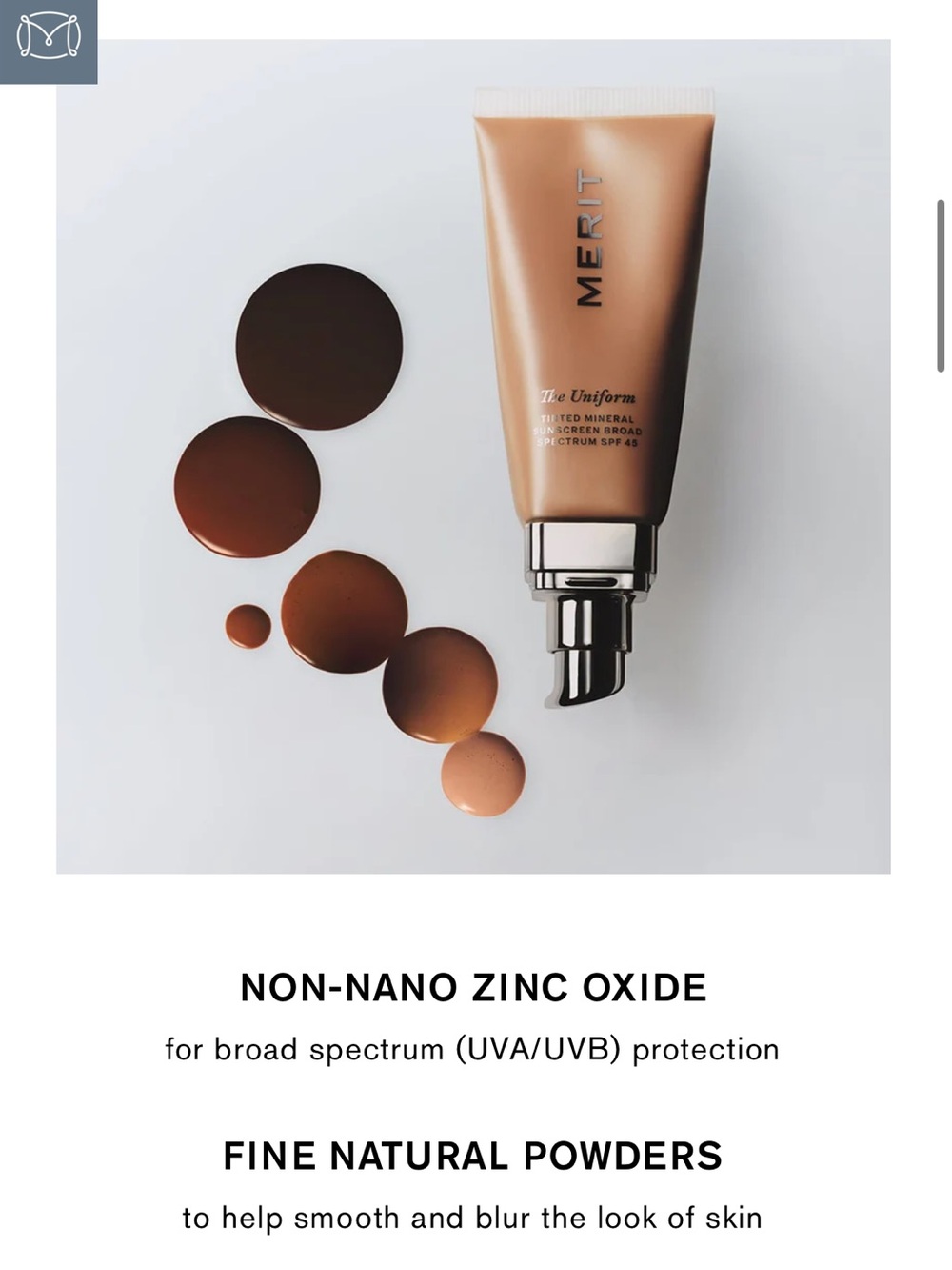 The Uniform Tinted Mineral Sunscreen SPF 45 - Color 22-light medium neutral - Picture 6 of 7